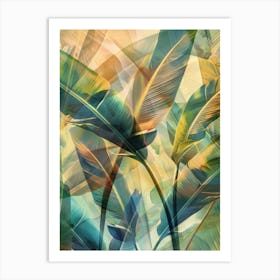 Tropical Leaves 99 Art Print