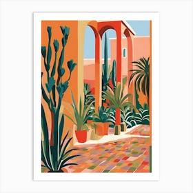 Cactus Garden 8 Art Print