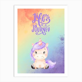 Life Is A Journey Art Print