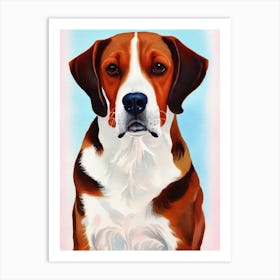 Beagle Watercolour Dog Art Print