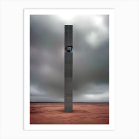 Tower In The Desert Art Print