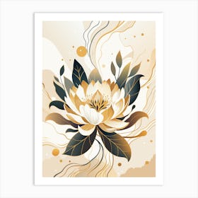 Lotus Flower 3 Art Print