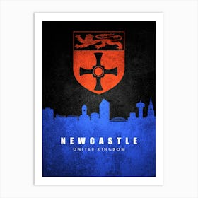 Newcastle University Fc Art Print