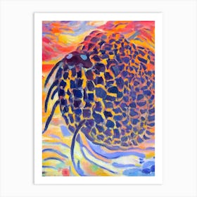 Giant Isopod Matisse Inspired Art Print