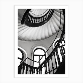 Spiral Staircase Art Print