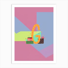 Kids Initials G Art Print