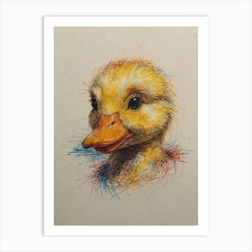 Duckling 1 Art Print