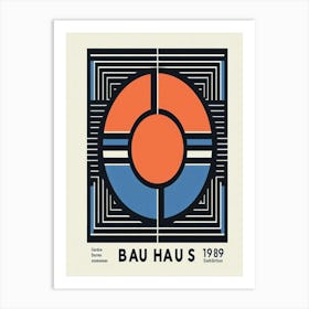 Bauhaus exhibition print 3 Art Print