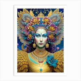 Angel Of The Sky Art Print