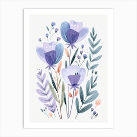 Watercolor Flowers 31 Art Print