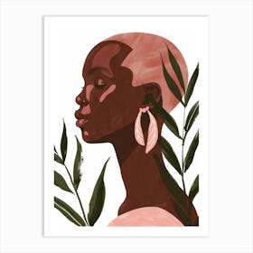 Portrait Of An African Woman 3 Art Print