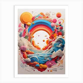 Rainbow 2 Art Print