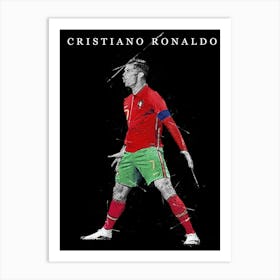 Cristiano Ronaldo Portugal 2 Art Print