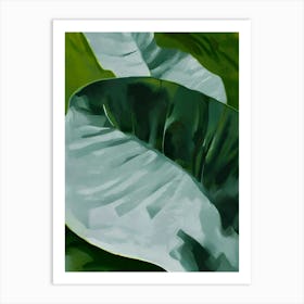 'Banana Leaf' Art Print