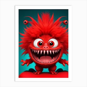 Monster Monster Monster 9 Art Print