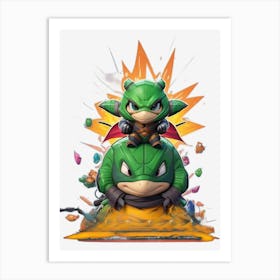 Nintendo Mario 1 Art Print