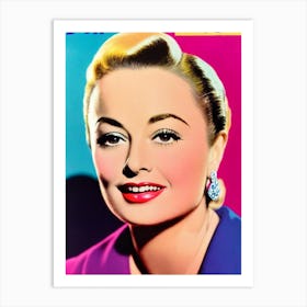 Olivia De Havilland Pop Movies Art Movies Art Print