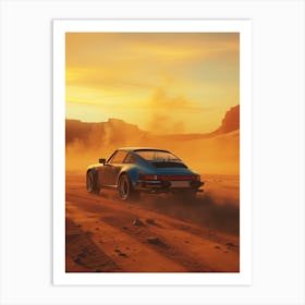 Porsche 911 7 Art Print