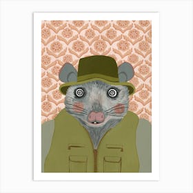 Fantastic Mr Fox Possum Art Print