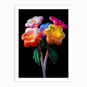 Bright Inflatable Flowers Lantana 3 Art Print