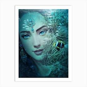 Mermaid 33 Art Print