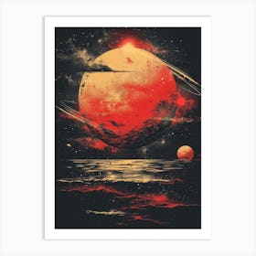 Red Planet 1 Art Print