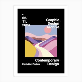 Graphic Design Archive Poster 18 Art Print