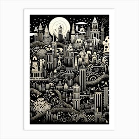 Cityscape 8 Art Print