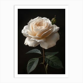 White Rose 1 Art Print