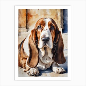 Basset Hound Art Print