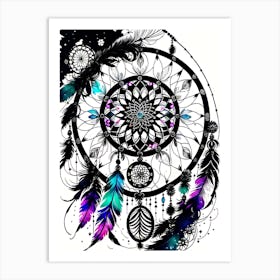 Dream Catcher 3 Art Print