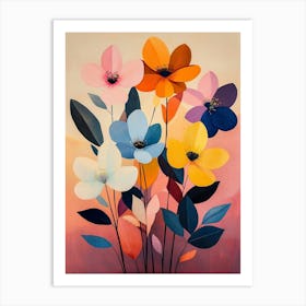 Flowers In A Vase 23 Art Print