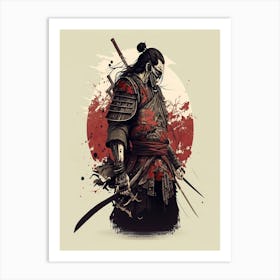 Samurai Warrior 14 Art Print