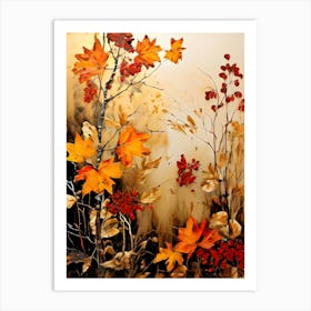 Autumn Leaves 60 Art Print