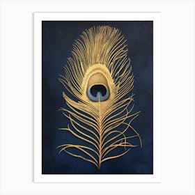 Peacock Feather 8 Art Print