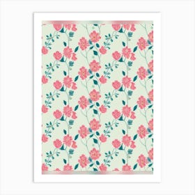 Floral Pattern 13 Art Print