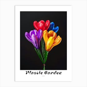 Bright Inflatable Flowers Poster Freesia 1 Art Print