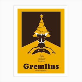 Gremlins Film Poster Art Print