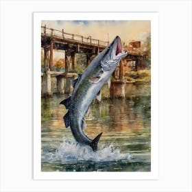 American Paddlefish Art Print