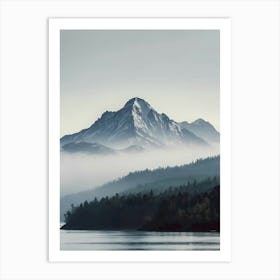 Misty Mountain Art Print