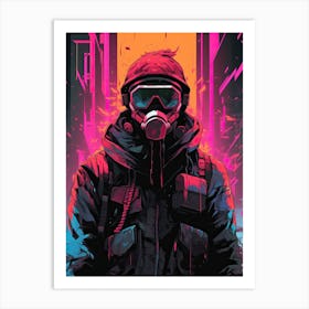 Cyberpunk 77 Art Print