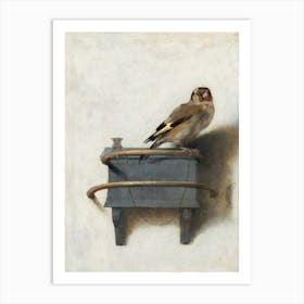 The Goldfinch Vintage Painting Art Print