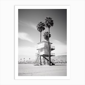 California, Black And White Analogue Photograph 4 Art Print