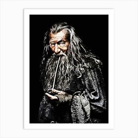 gandalf Lord Of The Rings movie 5 Art Print