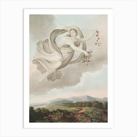 Angel In Flight Art Print