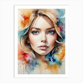 Watercolor Painting 1 Art Print