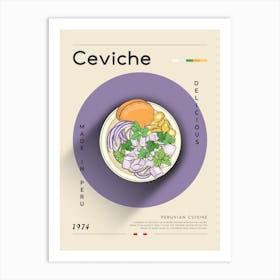 Ceviche 1 Art Print