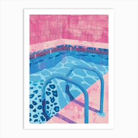 Pink Pool 3 Art Print