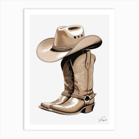 Missing Cowboy 3 30x40intransparent 9000x12000px 19 Art Print