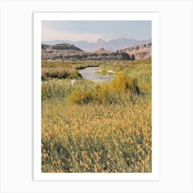 Rio Grande View Art Print